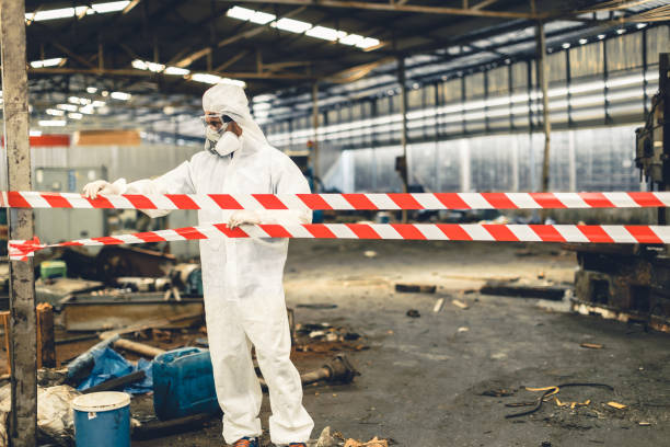 Professional Infectious Disease Decontamination technician working in Rochester, NY